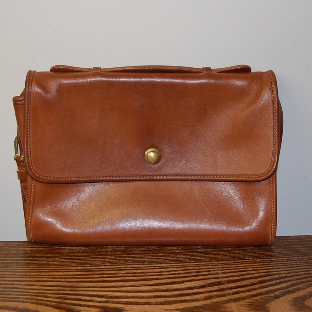 Vintage Coach leather bag